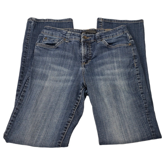 NINE WEST JEANS Women's Light Blue Wash West End Mid-Rise Bootcut Jeans Size 8 - Picture 8 of 10